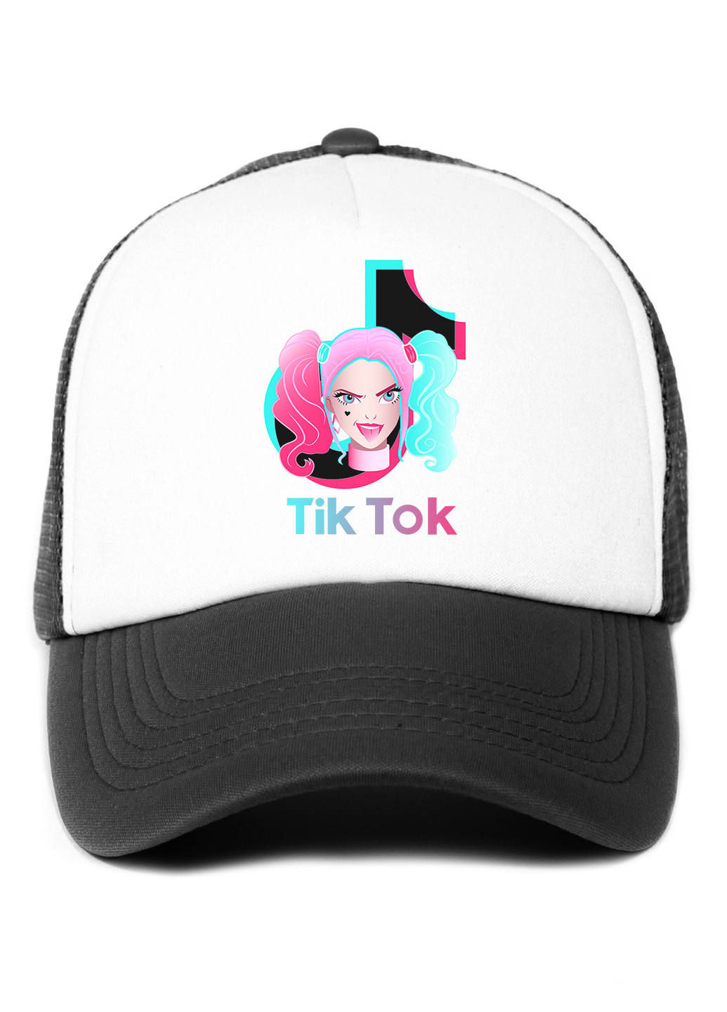 Кепка Тракер дитяча Харлі Квінн (Куінн) ТікТок (Harley Quinn TikTok) (33404-1646) MobiPrint (220824460)