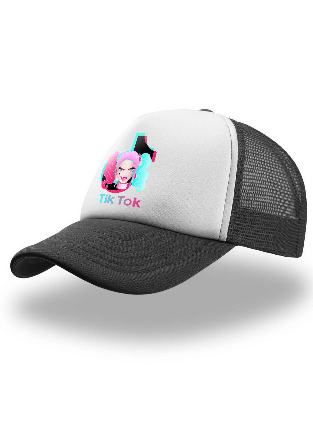 Кепка Тракер дитяча Харлі Квінн (Куінн) ТікТок (Harley Quinn TikTok) (33404-1646) MobiPrint (220824460)