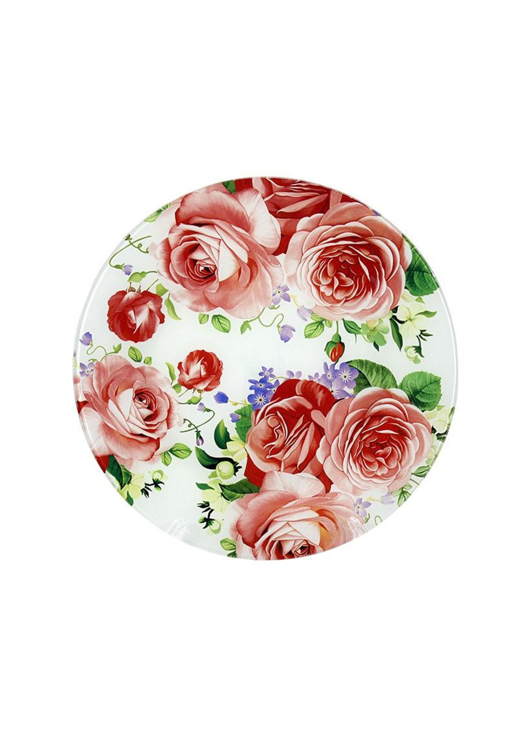 Блюдо круглое Розовая роза S-3012-Q-078 30 см Lumines (254732364)