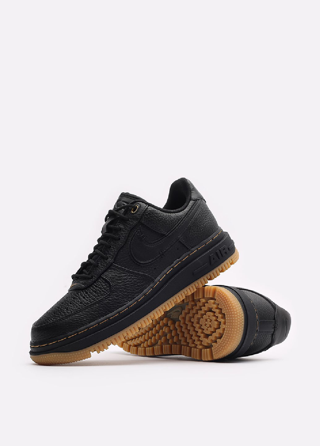 Чорні кеди db4109-001 Nike AIR FORCE 1 LUXE