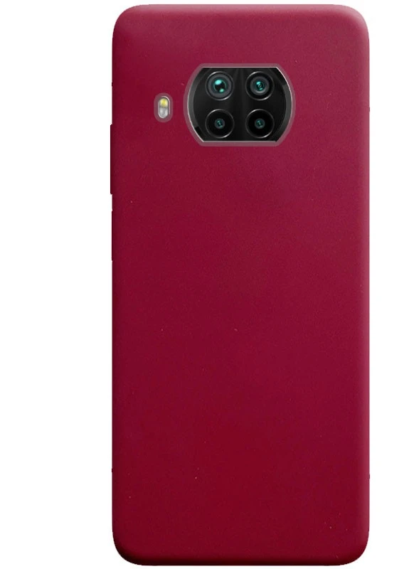 Силиконовый чехол Candy для Xiaomi Mi 10T Lite / Redmi Note 9 Pro 5G Бордовый (is_00000040526_4) Epik (237834830)