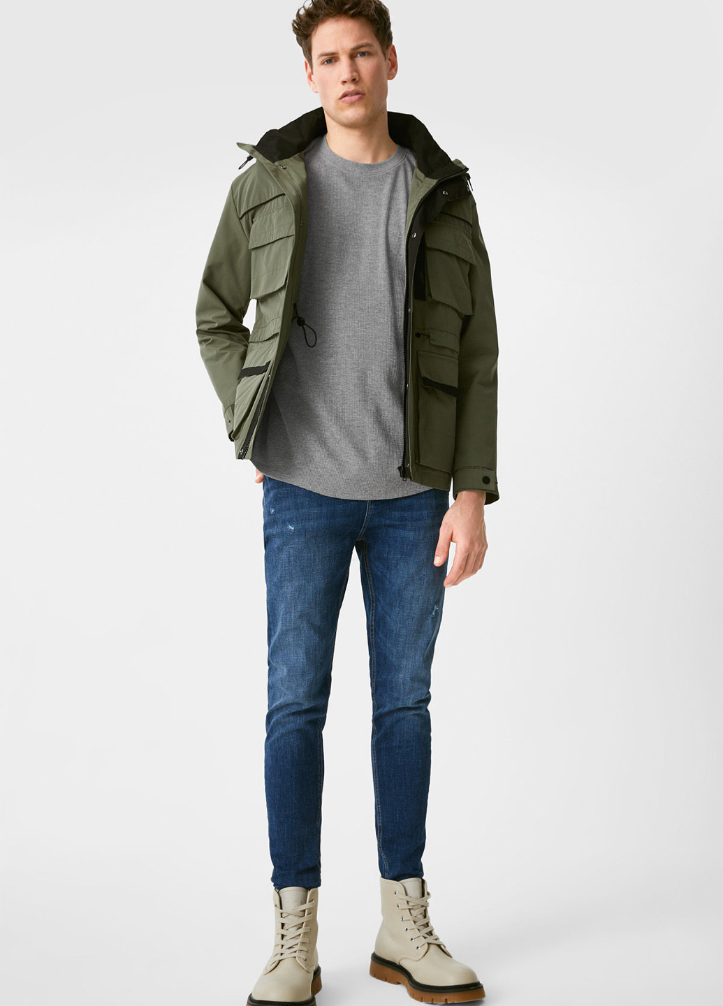 Сіра футболка C&A