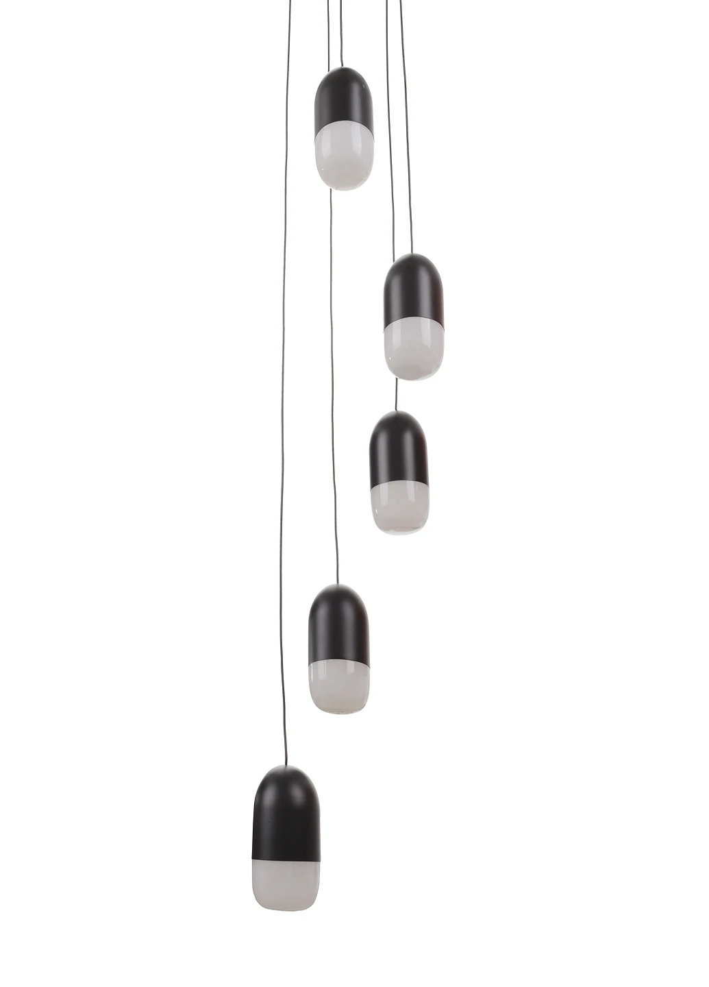 Светодиодная люстра BR-01 674S/5 LED 35W BK Brille (251290931)