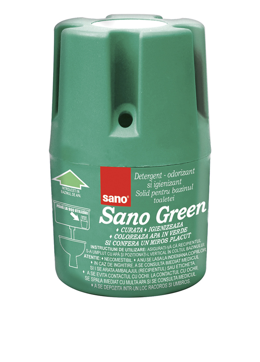 Блок для сливного бачка Green, 150 г Sano (89734083)