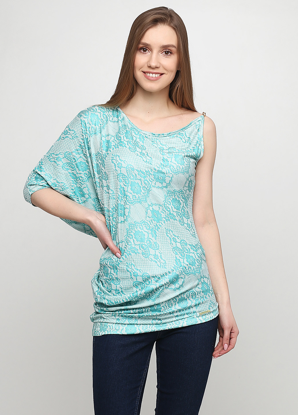 Бирюзовая блуза Maidoma