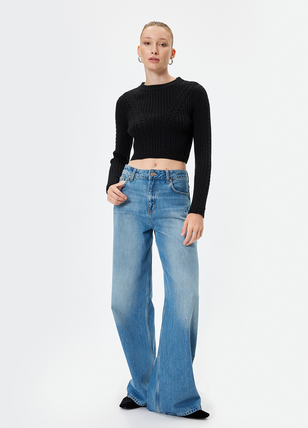 Чорний демісезонний джемпер джемпер KOTON