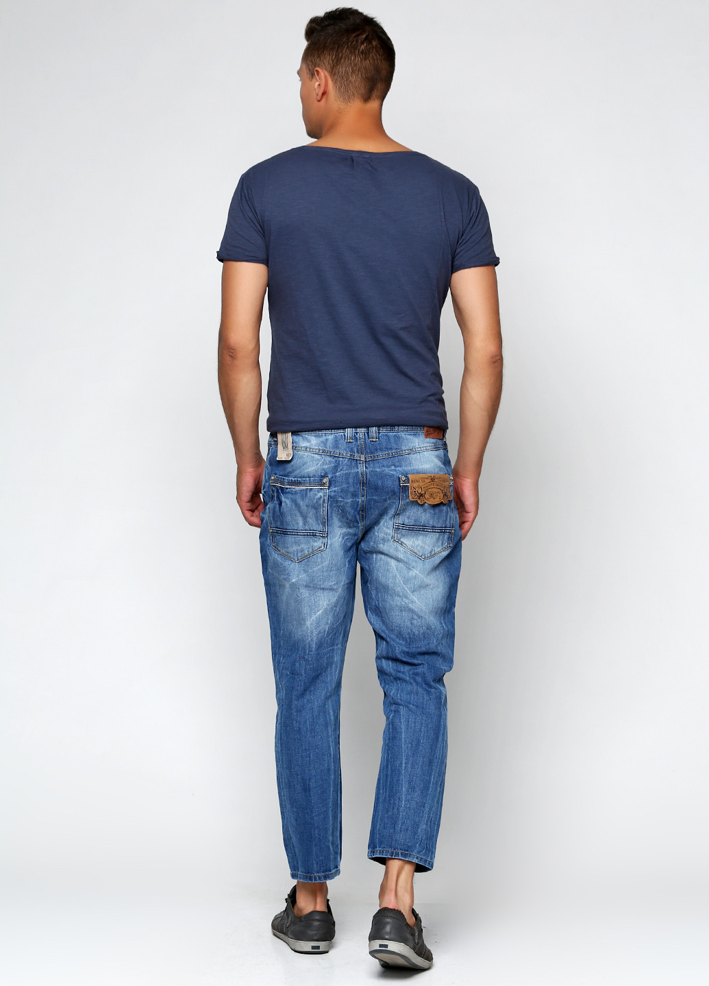 Синие демисезонные джинсы Alcott
