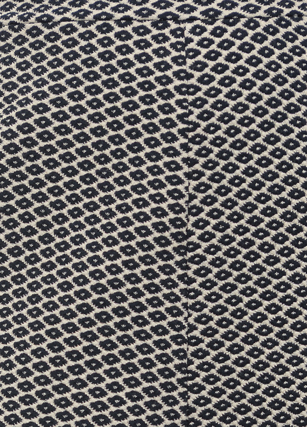 Темно-синяя кэжуал с геометрическим узором юбка Tom Tailor клешированная