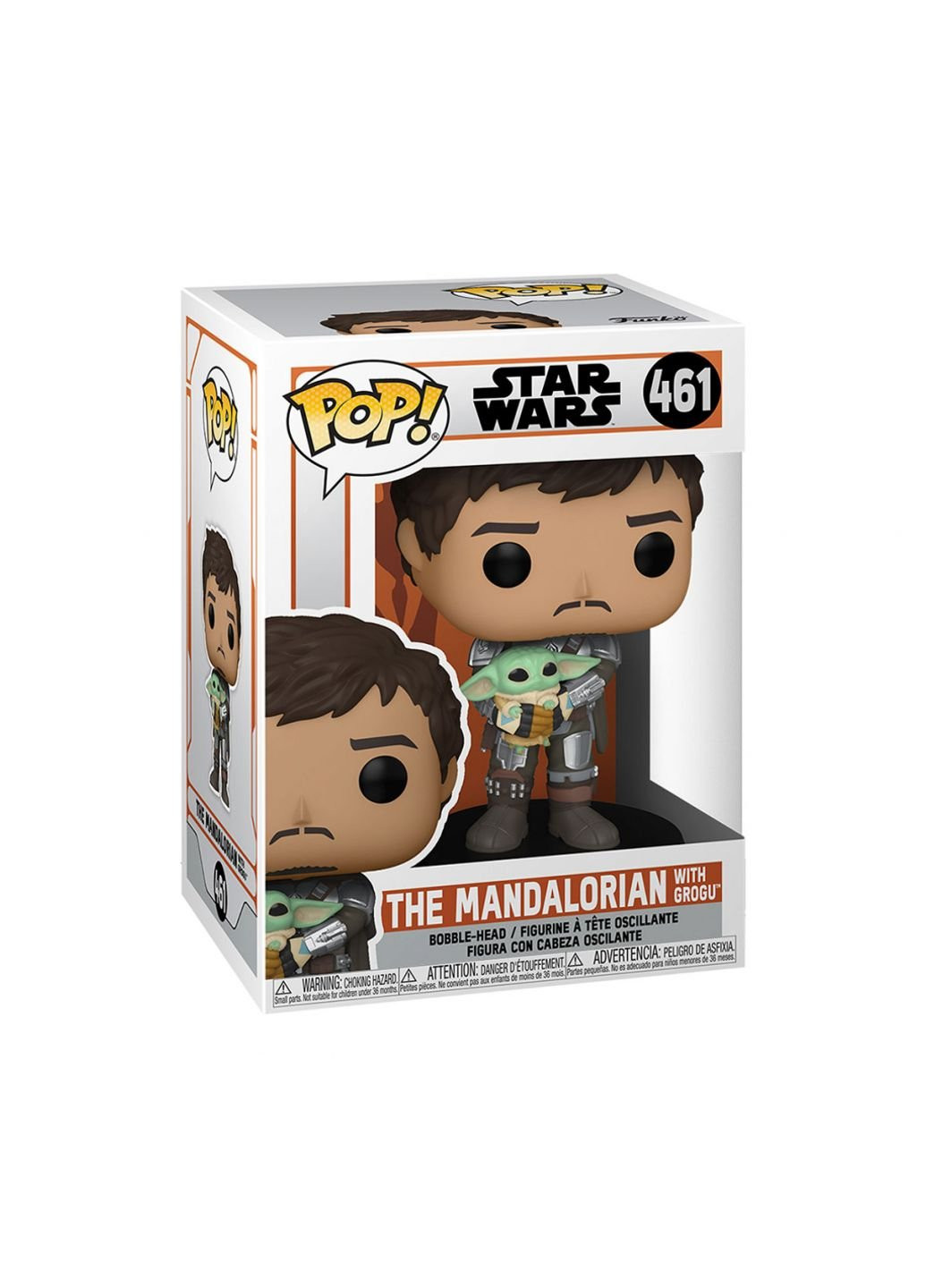 Фигурка Мандалорец из Грога (54525) Funko Pop (254066532)