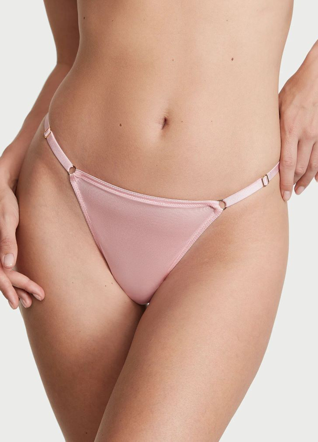 Светло-розовый демисезонный комплект (бюстгальтер, трусики) Victoria's Secret