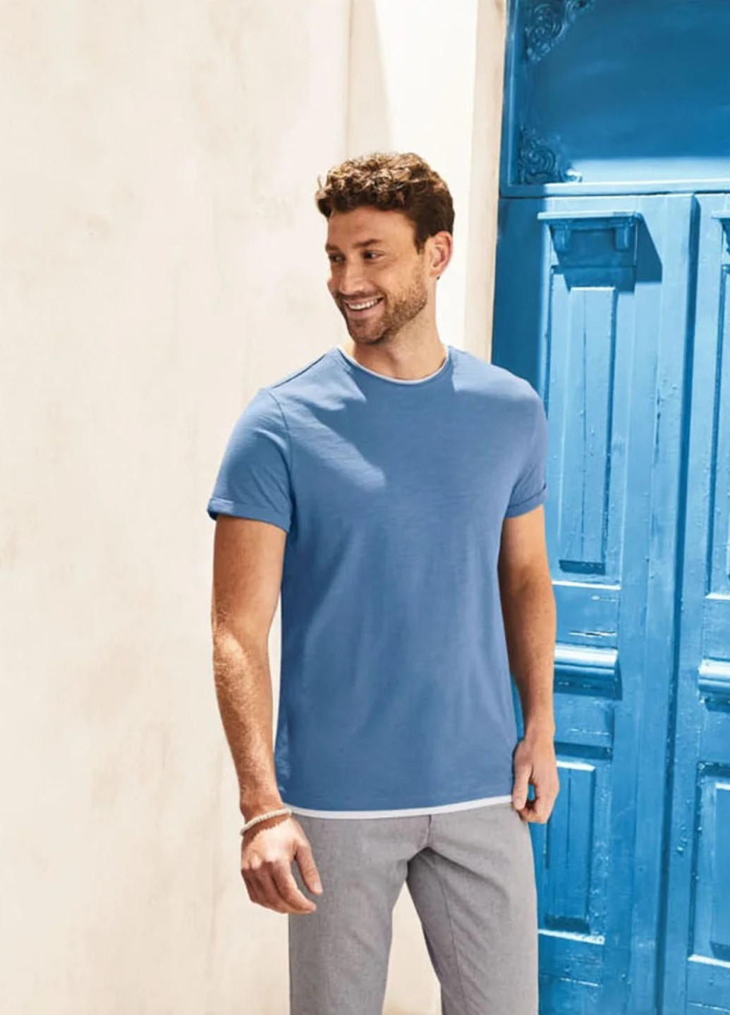 Блакитна футболка Livergy