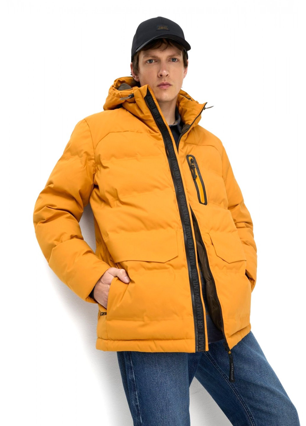 Охряная зимняя куртка Camel Active 420904-6N14-67