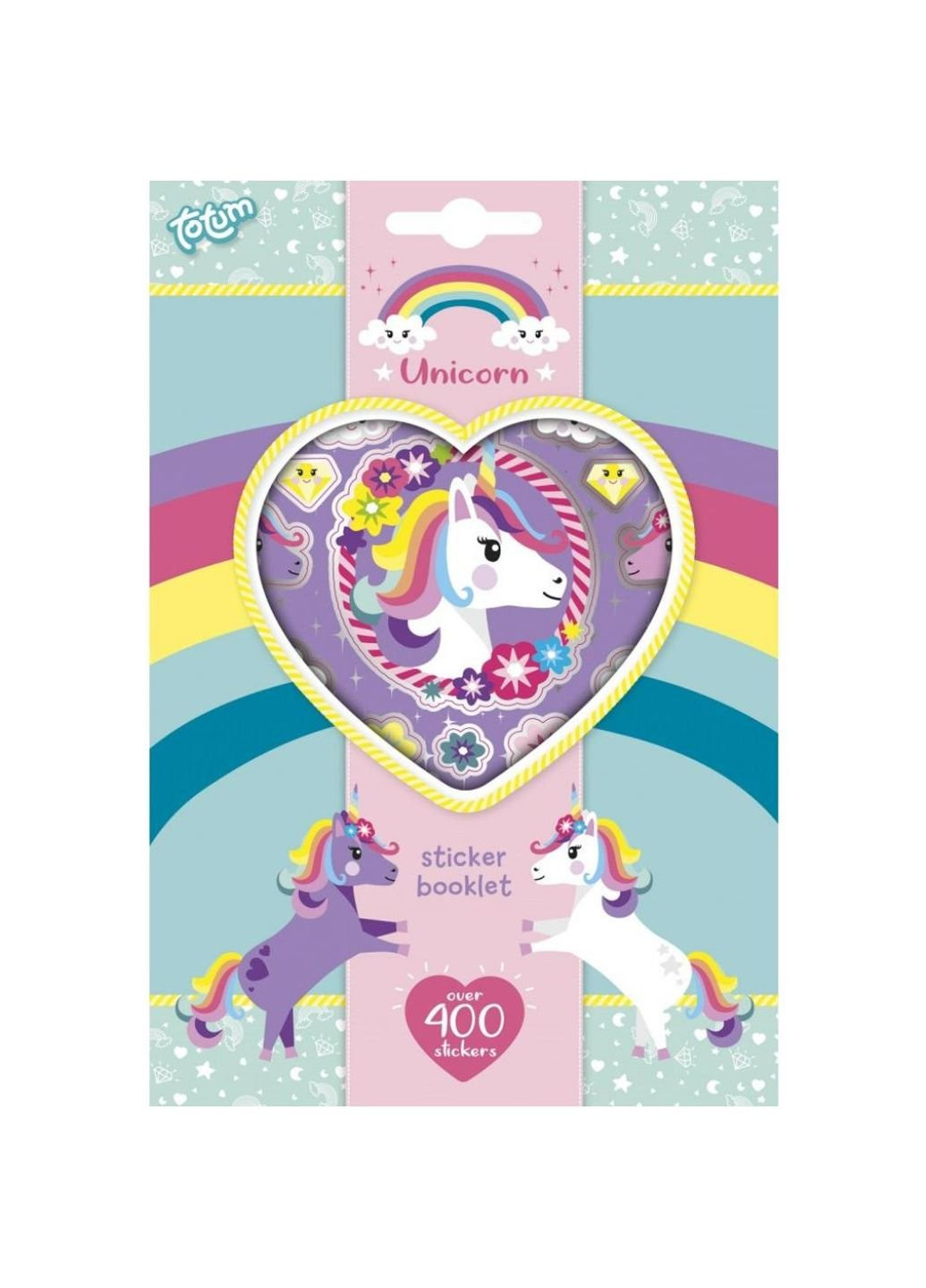 Набір для творчості Єдиноріг 400 стікерів (71117) Totum (254069240)