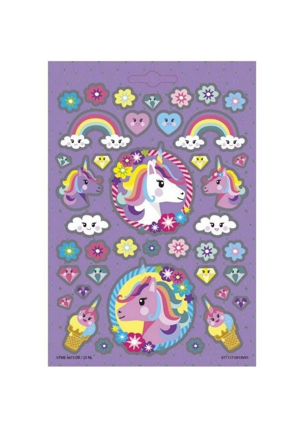 Набір для творчості Єдиноріг 400 стікерів (71117) Totum (254069240)