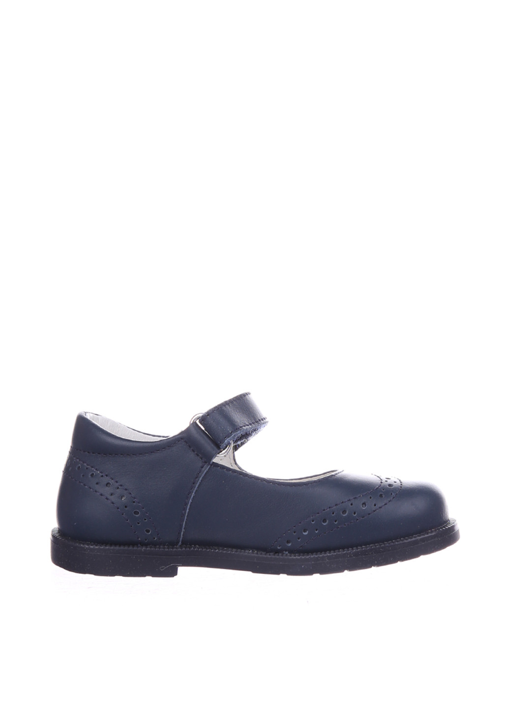 Темно-синие туфли на низком каблуке Falcotto