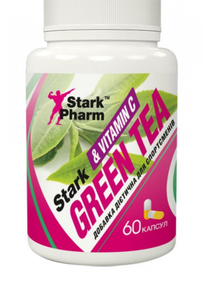Екстракт зеленого чаю Stark Green Tea Vit C 60tabs Stark Pharm (232327146)
