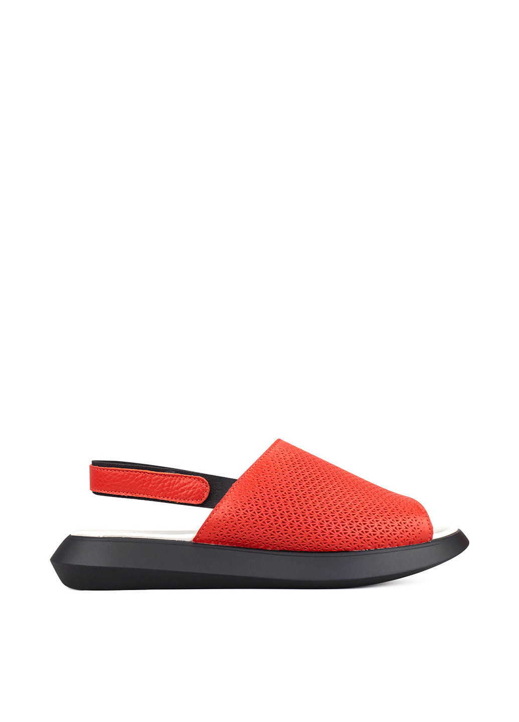 Красные босоножки Viscala без застежки с перфорацией