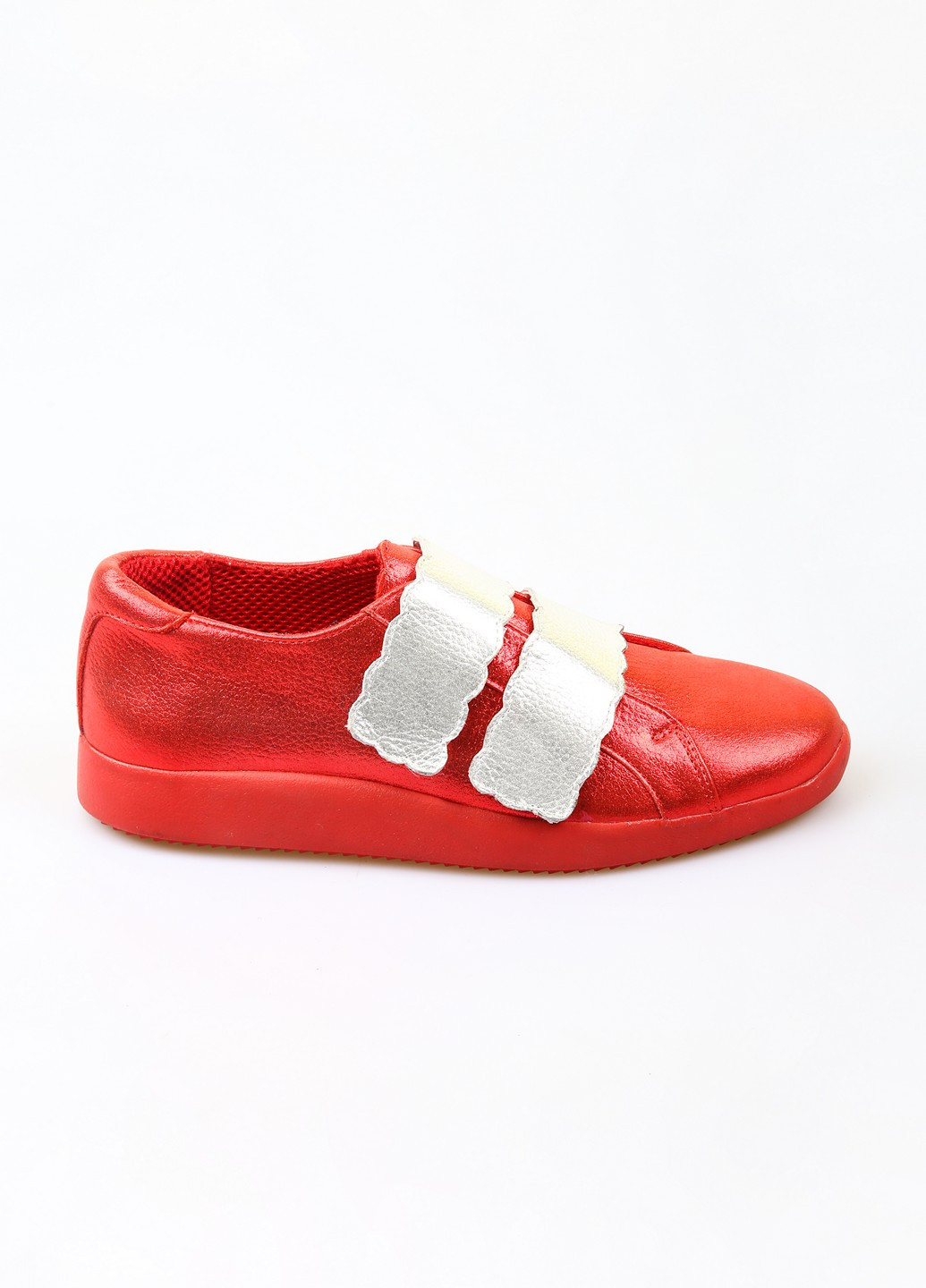 Червоні осінні кросівки Kluchini