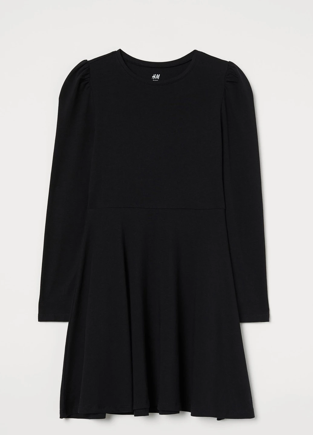 Чёрное платье H&M (221692736)