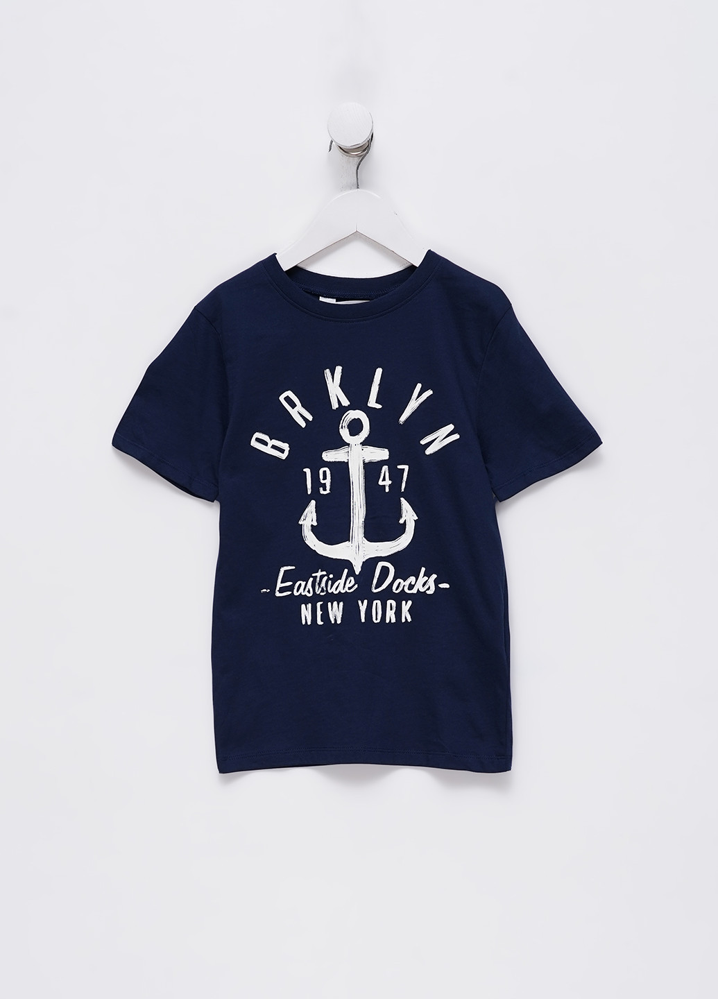 Синя літня футболка H&M