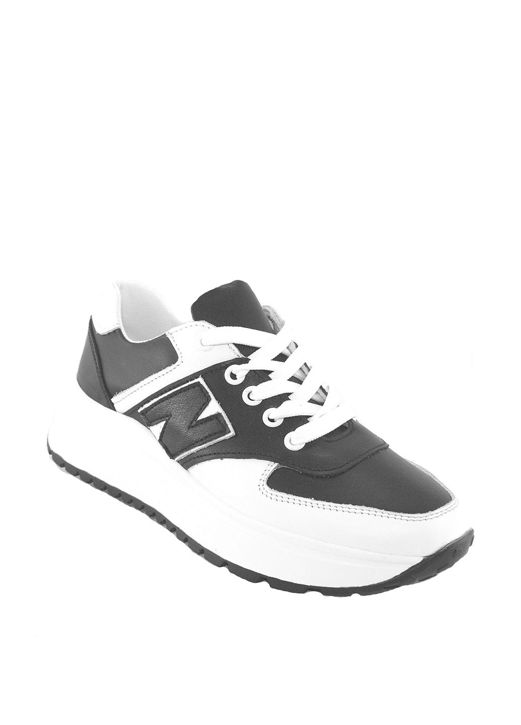 Кроссовки Mila чёрно-белые демисезоны (360802258)