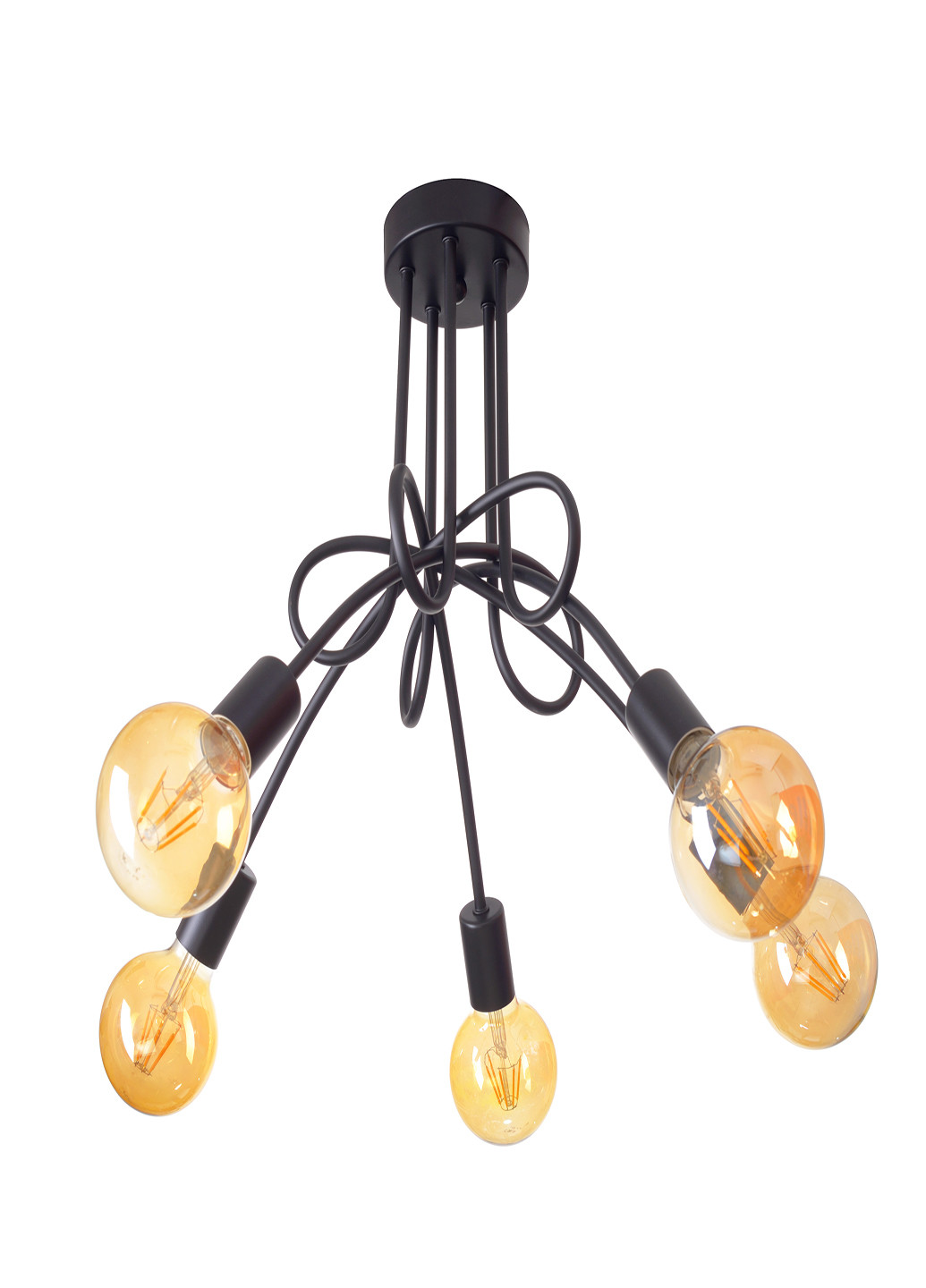 Потолочная люстра BR-01 604S/5 E27 BK Brille (251891779)