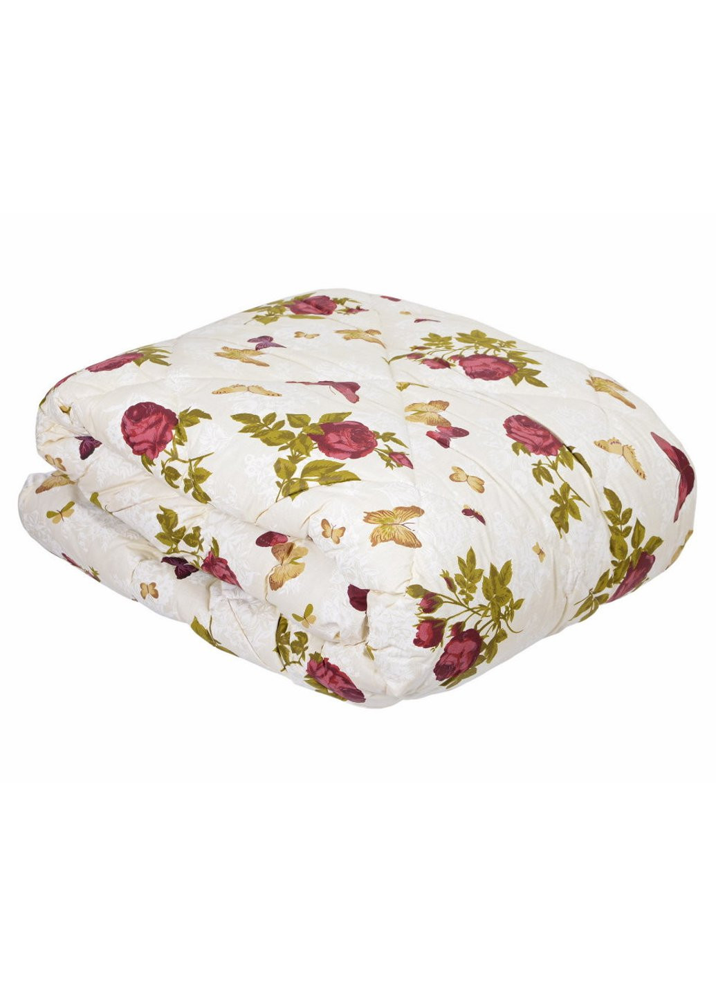 Ковдра закрита вовна овеча (Бязь) Двоспальне Євро 200х220 51312 Moda (254782474)