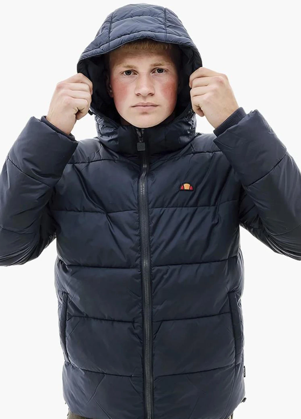 Темно-синяя демисезонная куртка shq17079-429 Ellesse Paddero Jacket