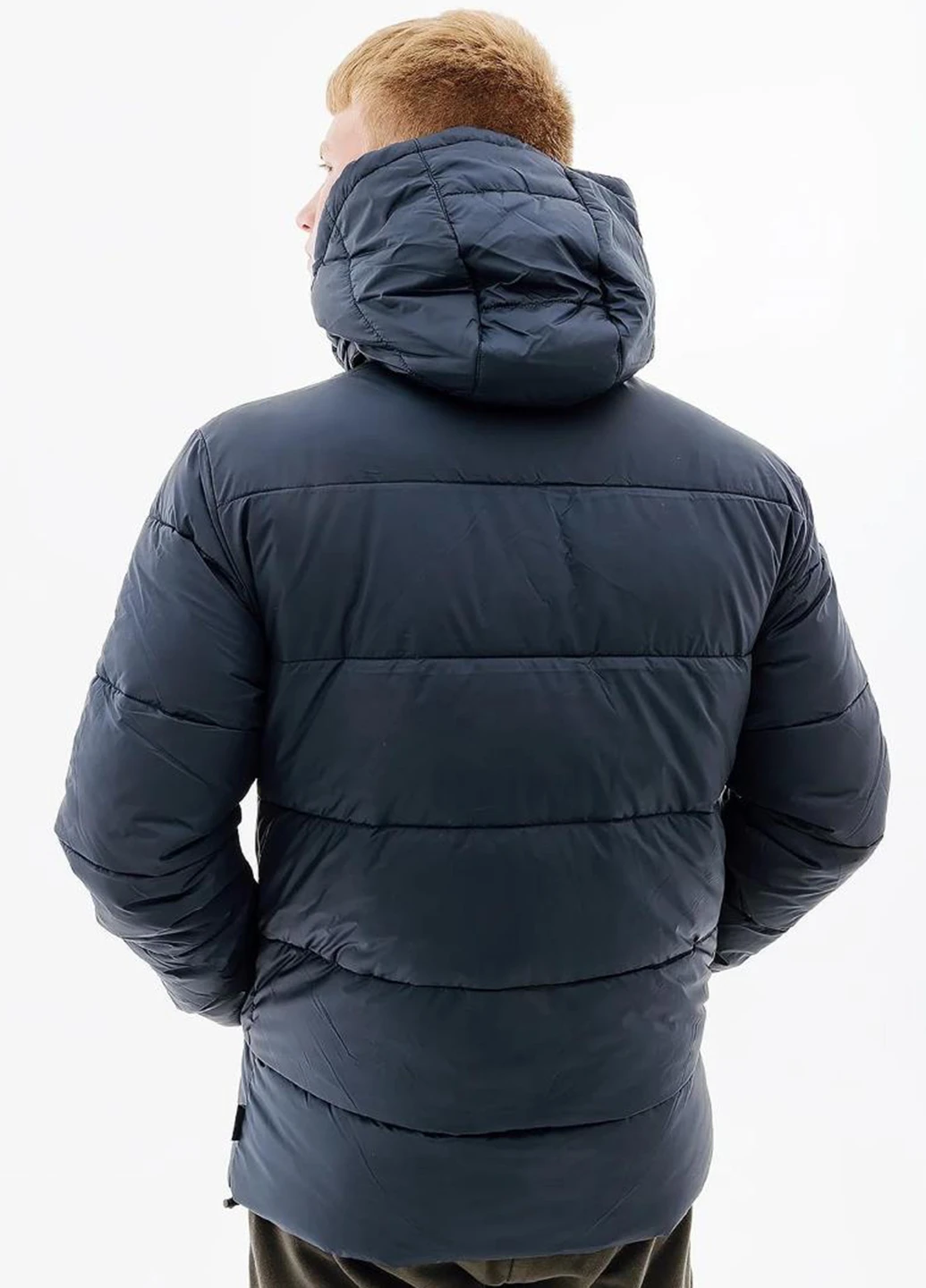 Темно-синяя демисезонная куртка shq17079-429 Ellesse Paddero Jacket