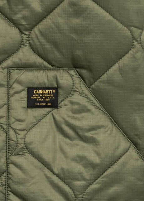 Оливковая (хаки) демисезонная куртка Carhartt