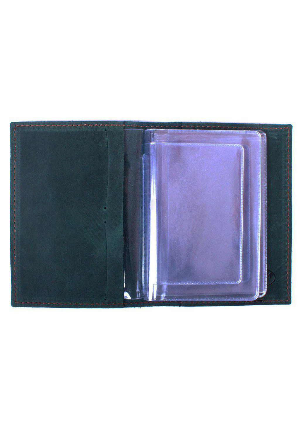 Жіноча шкіряна обкладинка для паспорта 9,5х13х1 см DNK Leather (212709410)