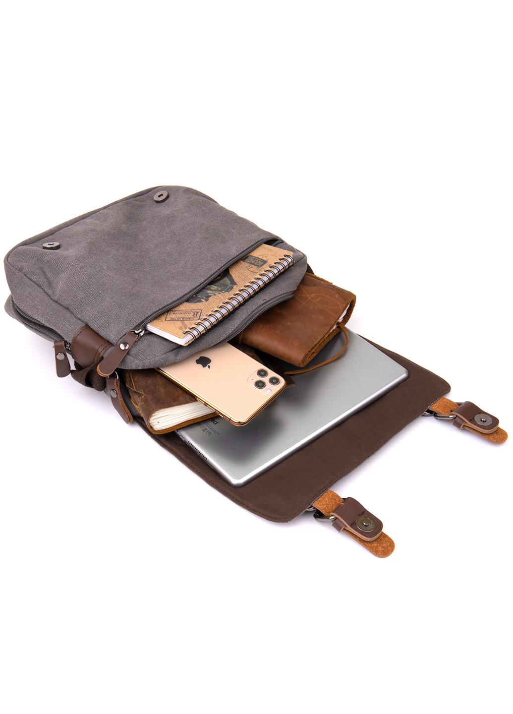 Чоловіча сумка листоноша 27,3х21,7х10 см Vintage (252413442)