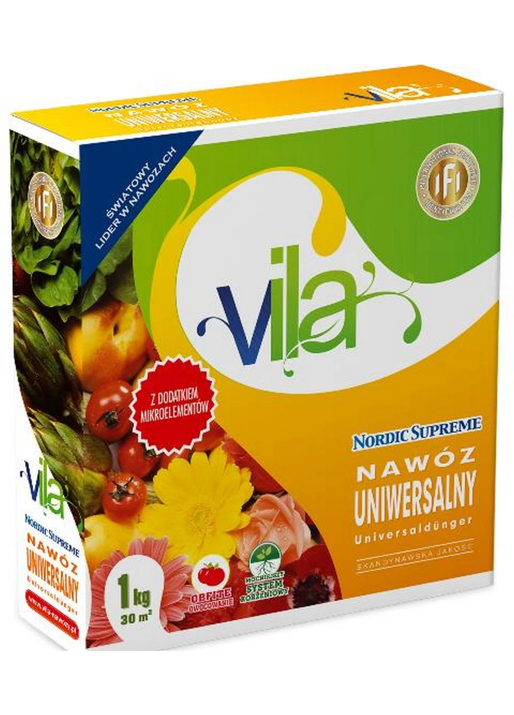 Добриво Яра Віла ( Vila) універсальне Nordic Supreme 1 кг Yara (215327165)
