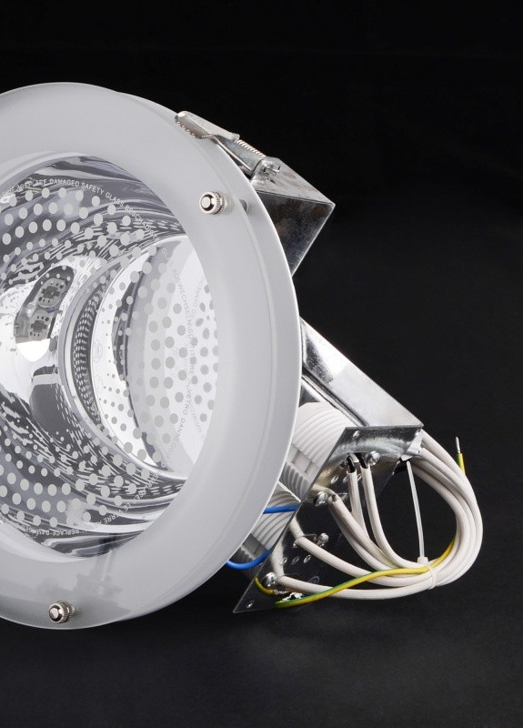 Светильник Downlight потолочный встроенный DL-02 W 2x26W WH Brille (253893757)