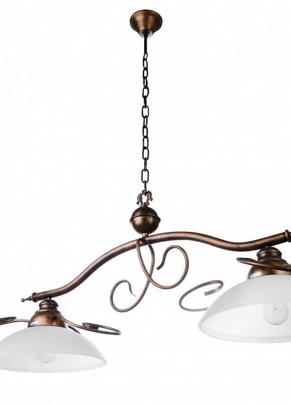 Люстра подвесная кантри на 2 плафона LK-074S/2 E27 Brille (253887035)