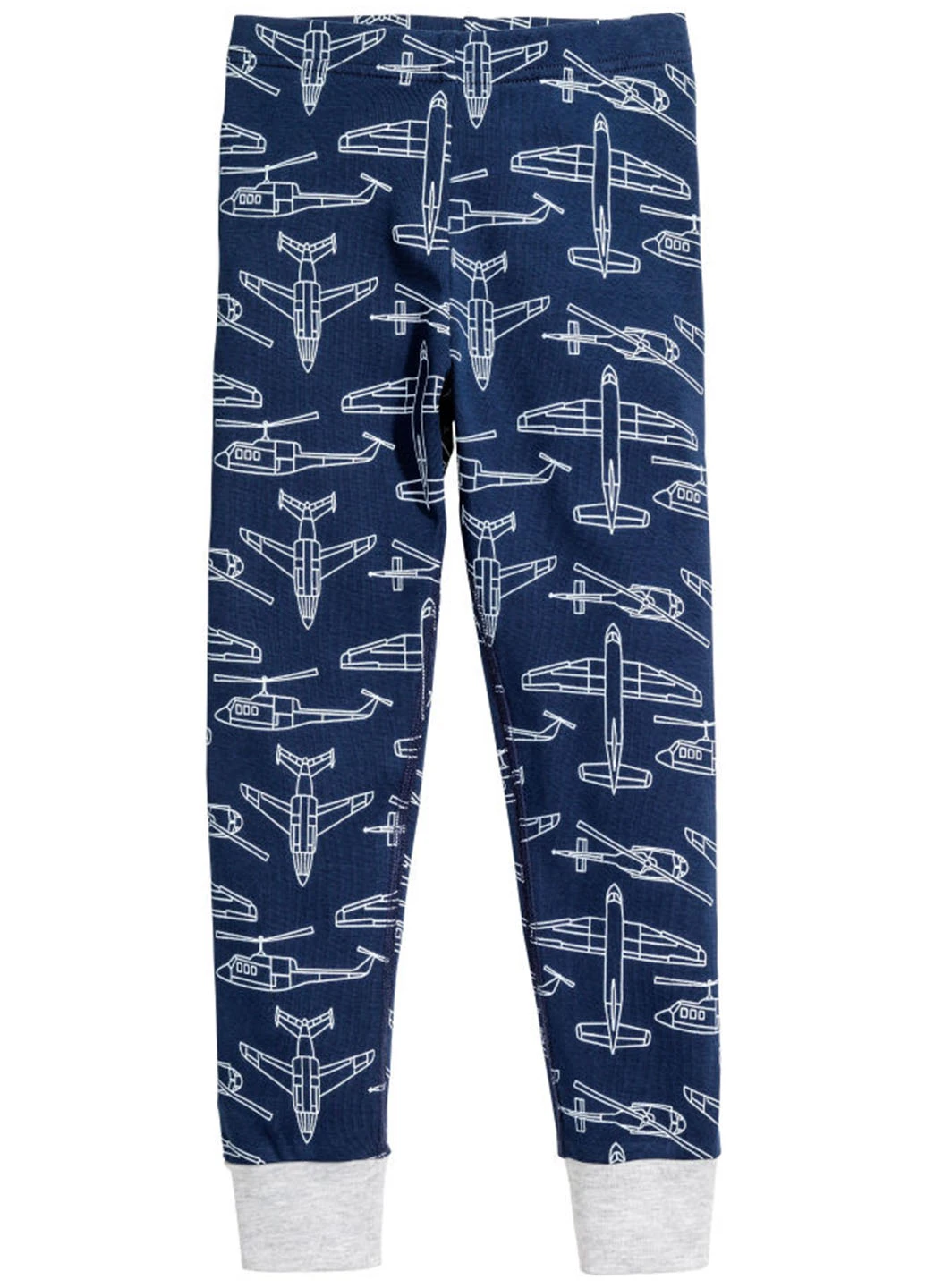Синяя всесезон пижама (лонгслив, брюки) H&M