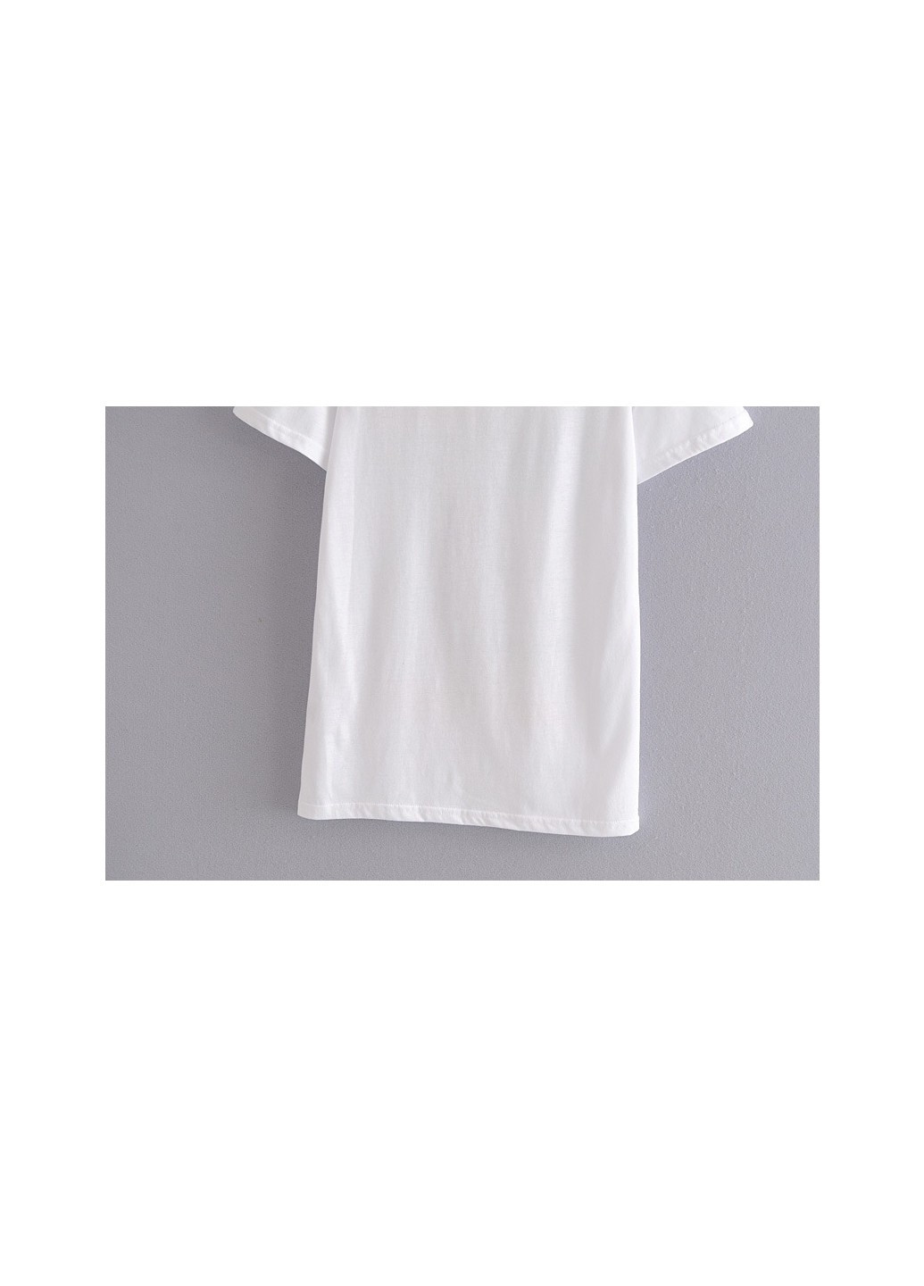 Белая летняя футболка женская australia Berni Fashion WF-6279