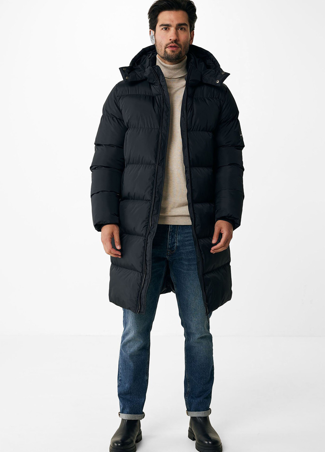 Черная зимняя куртка Mexx