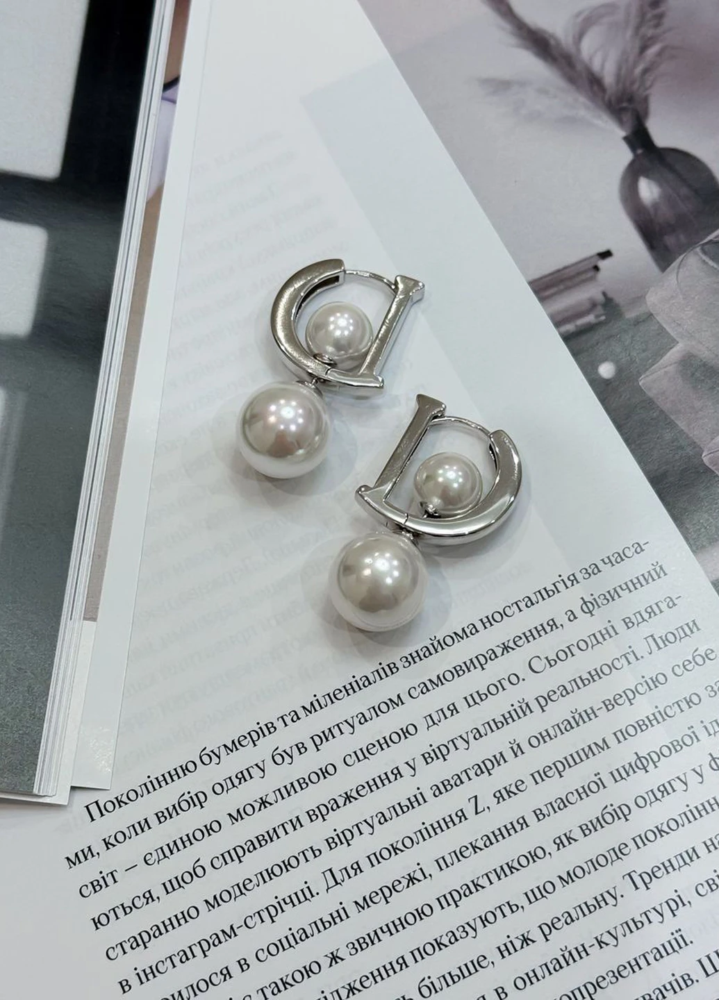 Сережки Silver Flame (317284639)