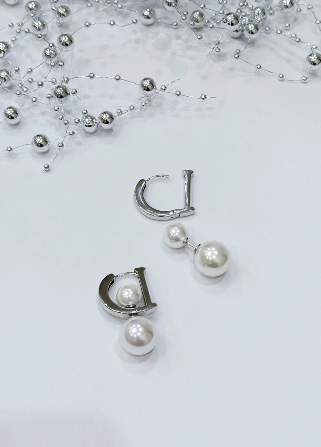 Сережки Silver Flame (317284639)