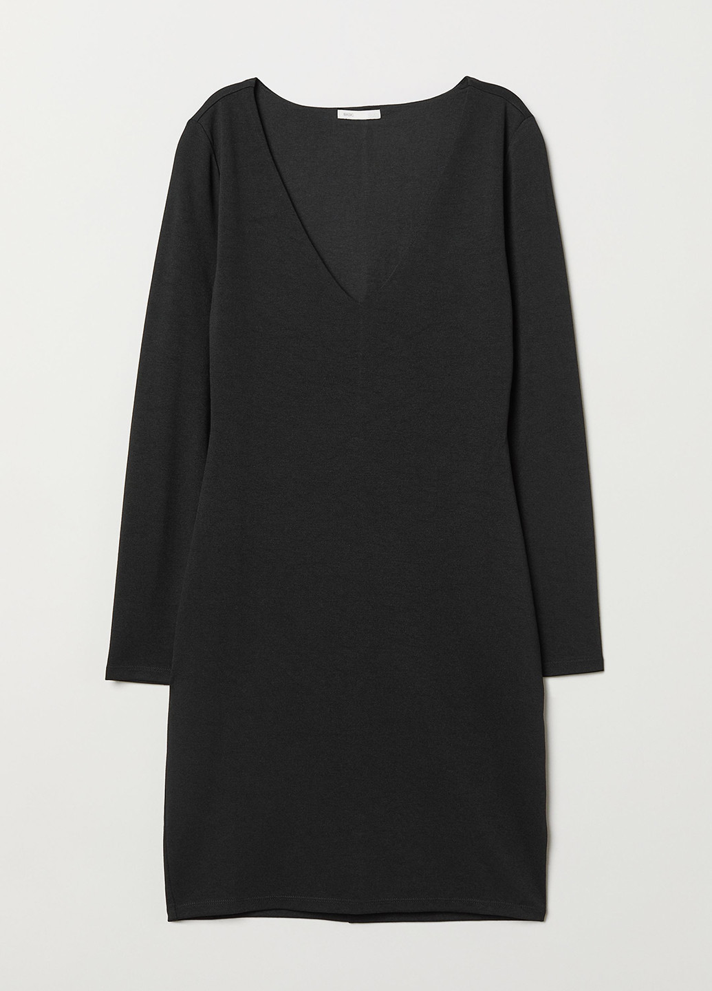 Чорна кежуал сукня H&M однотонна