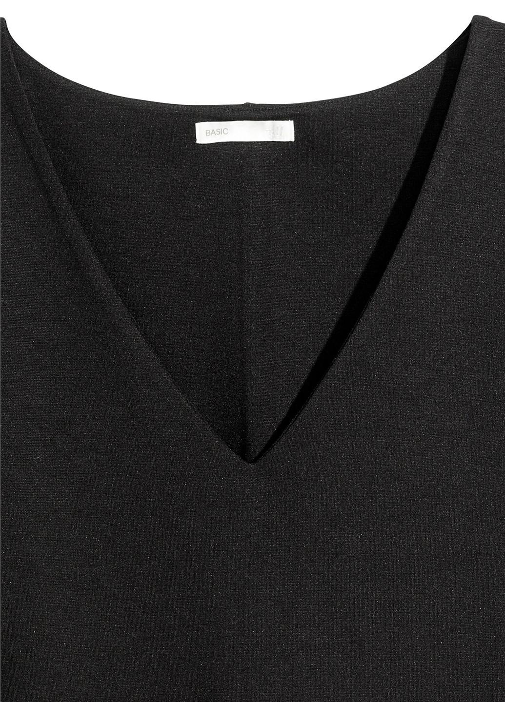 Чорна кежуал сукня H&M однотонна