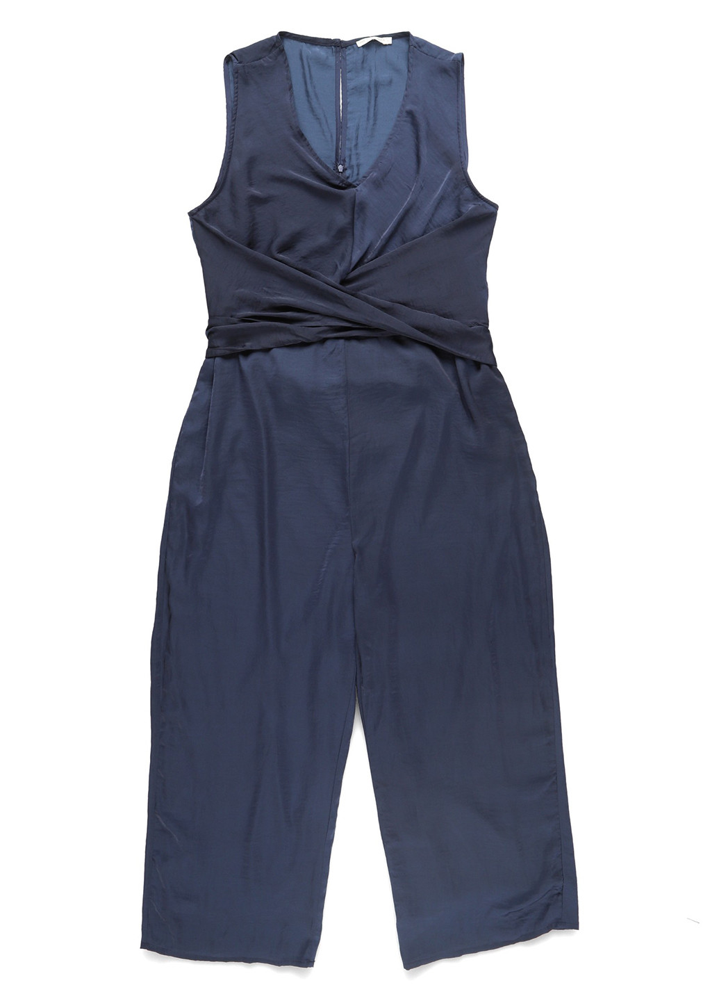 Комбінезон Love Copenhagen комбінезон-шорти однотонний темно-синій кежуал поліестер