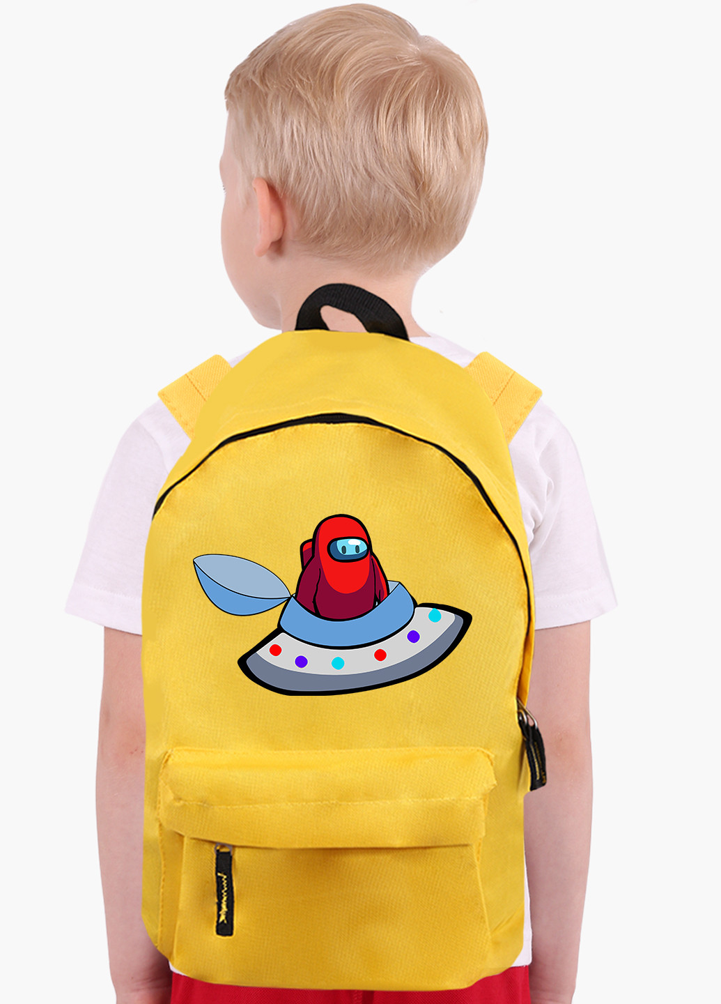 Детский рюкзак Амонг Ас Красный (Among Us Red) (9263-2583) MobiPrint (217107881)