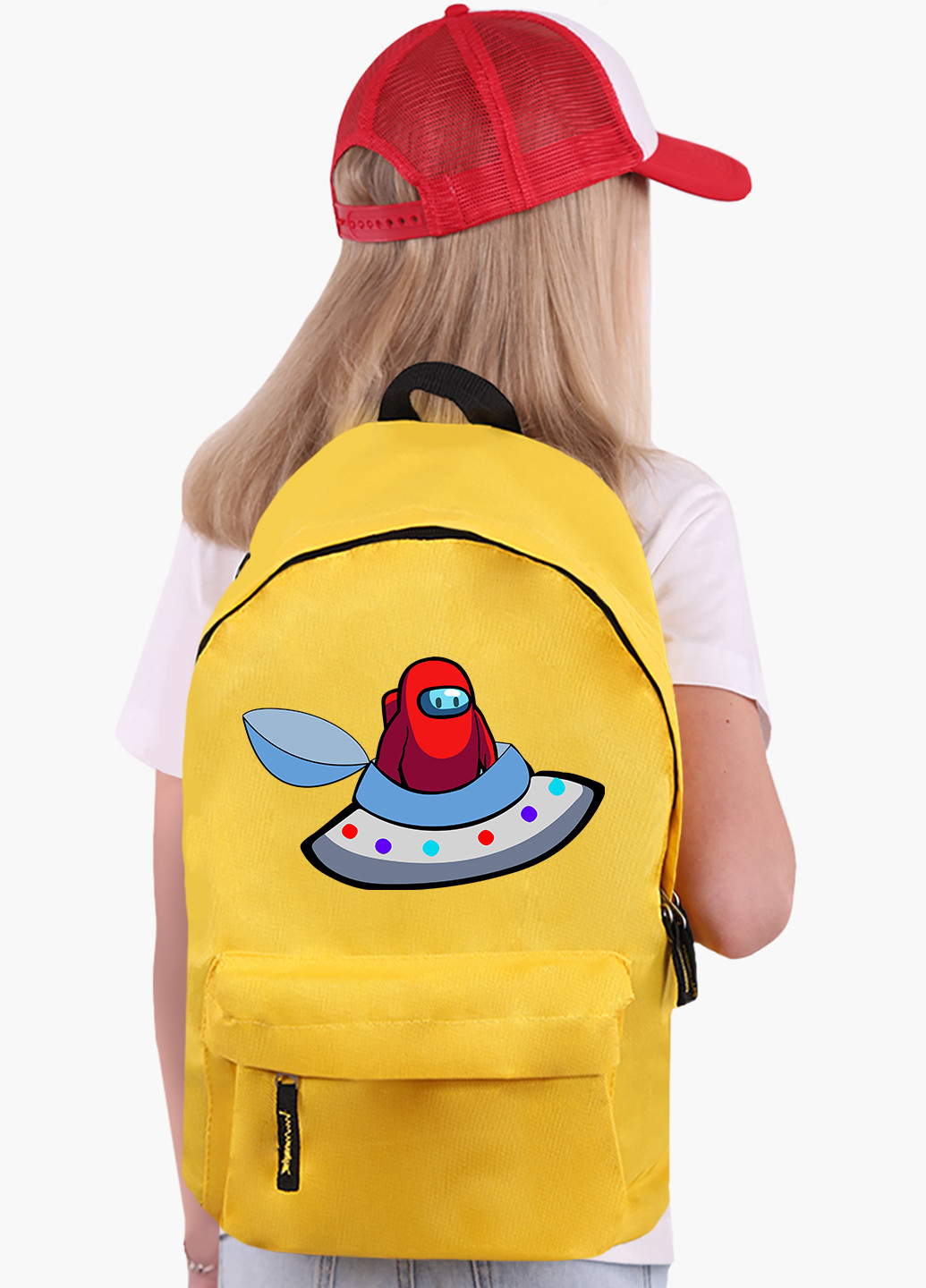 Детский рюкзак Амонг Ас Красный (Among Us Red) (9263-2583) MobiPrint (217107881)