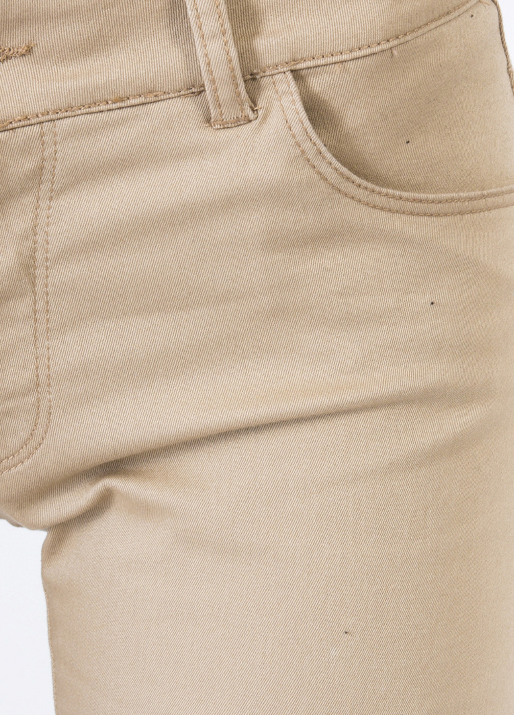 Светло-бежевые кэжуал демисезонные зауженные брюки Vero Moda