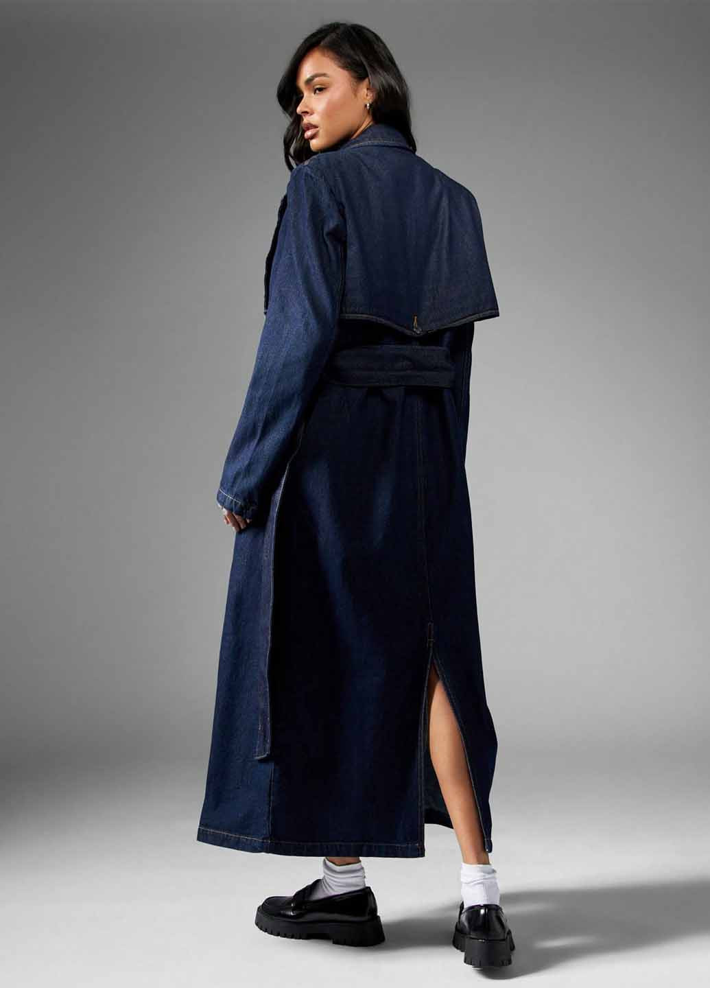 Плащ SHEIN тренчкот на пуговицах демисезон (367574736)