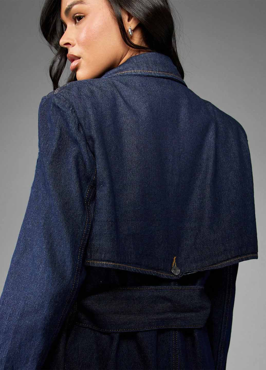 Плащ SHEIN тренчкот на пуговицах демисезон (367574736)