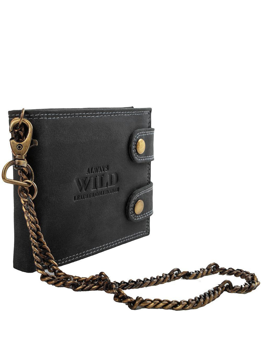 Мужской кожаный кошелек 12х10х2 см Always Wild (219904996)