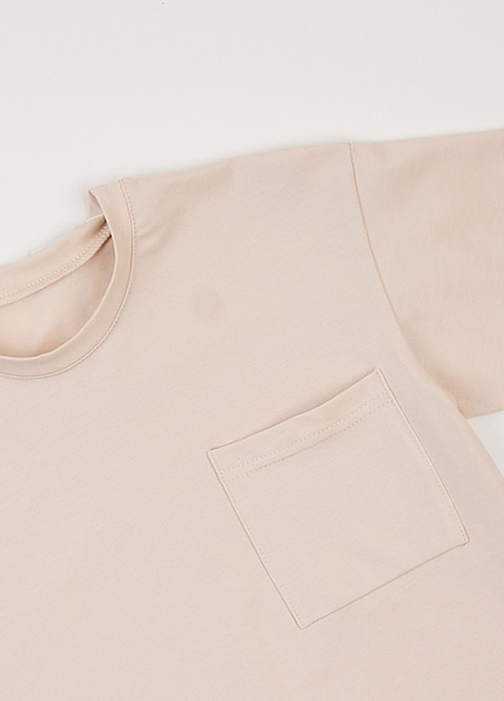 Молочна літня футболка Ляля